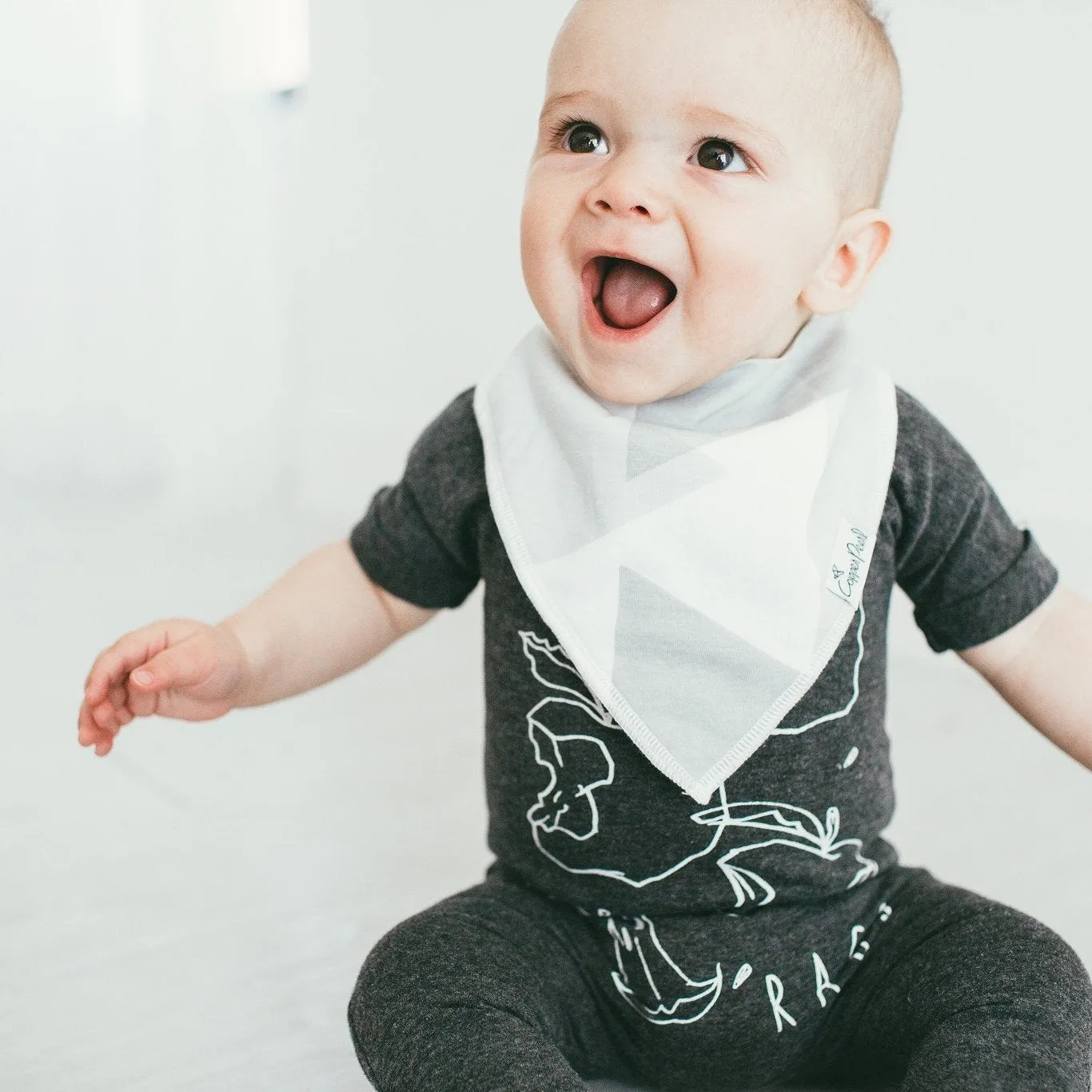 Copper Pearl Baby Bandana Bibs | Wild