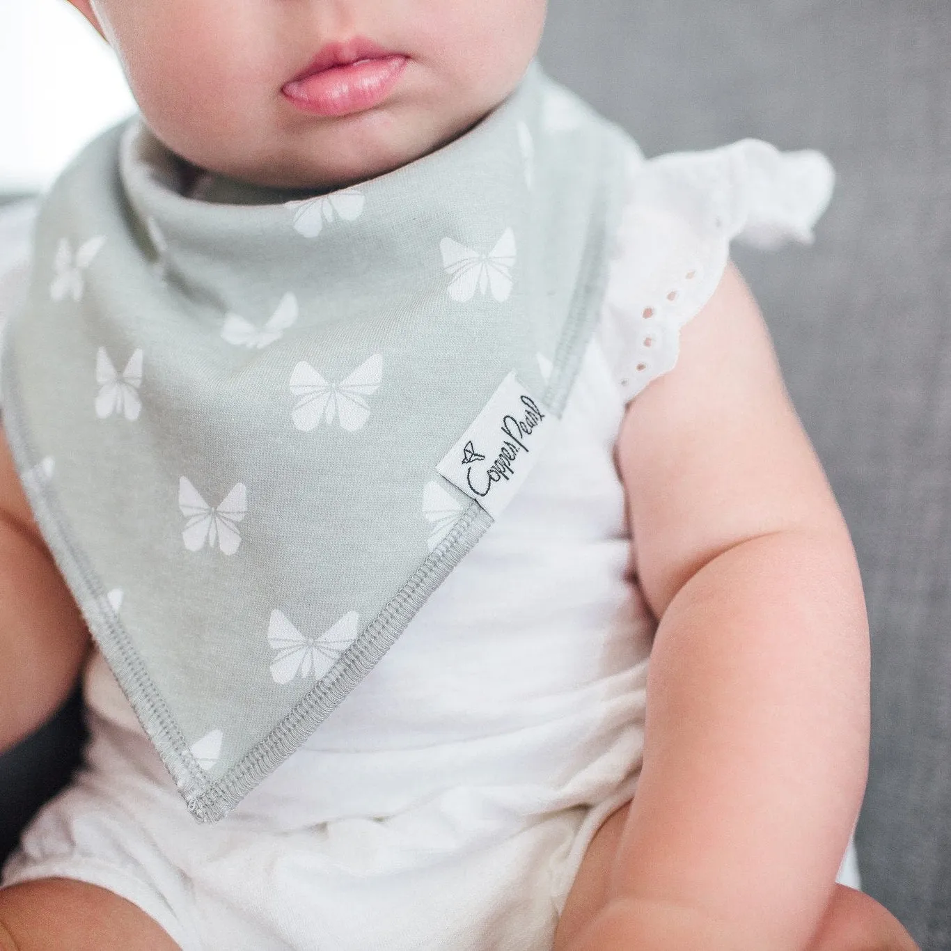 Copper Pearl Baby Bandana Bibs | Willow