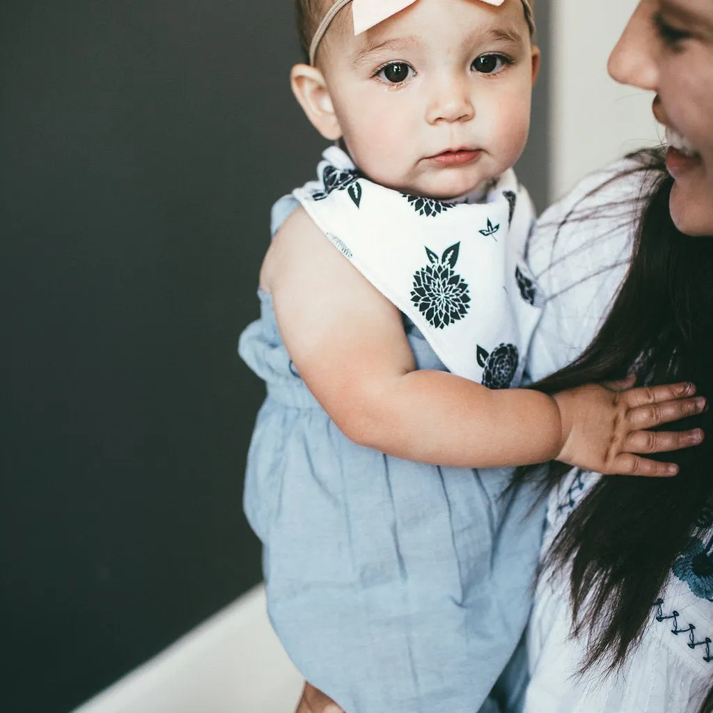 Copper Pearl Baby Bandana Bibs | Willow