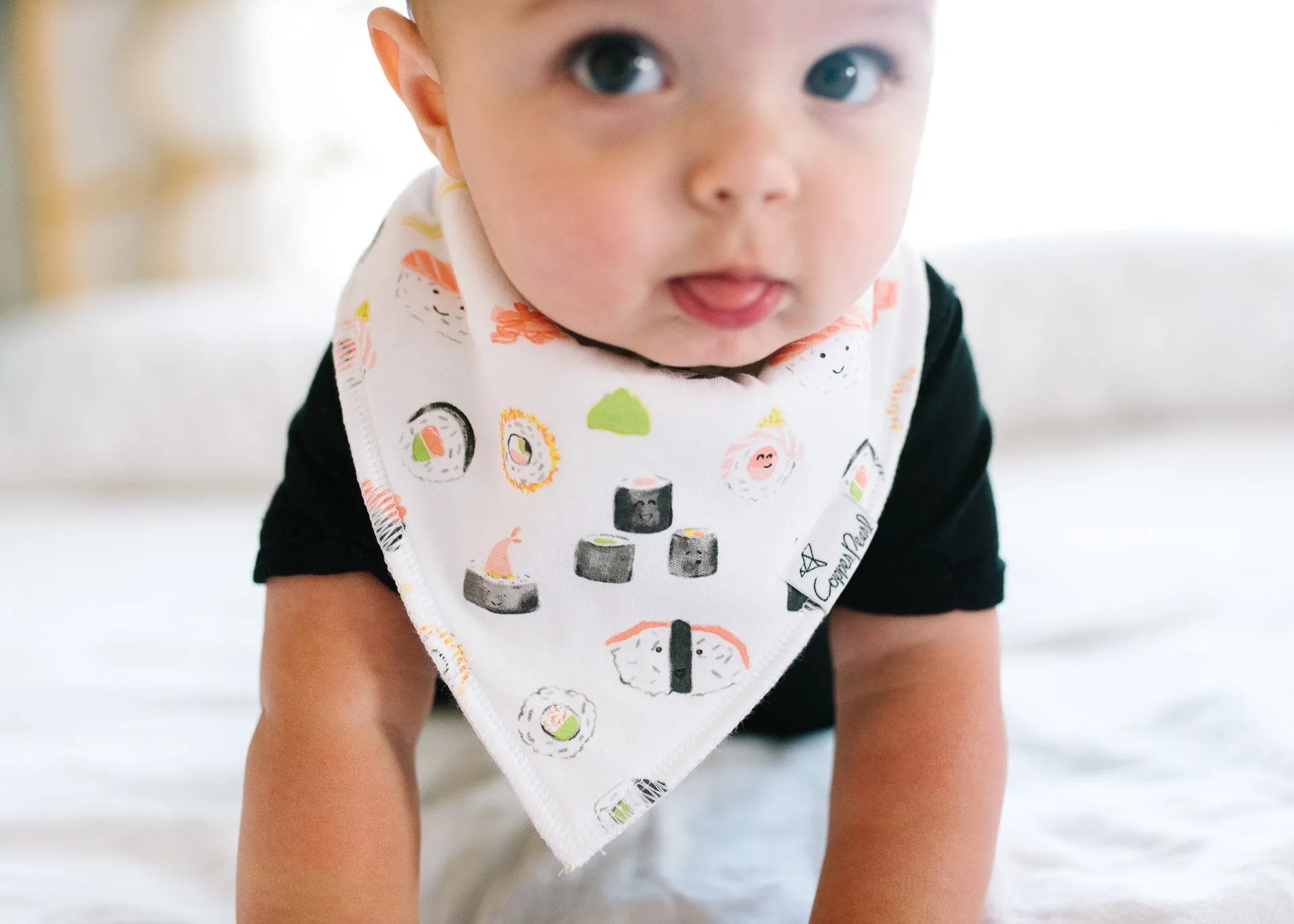 Copper Pearl Baja Bandana Bib Set