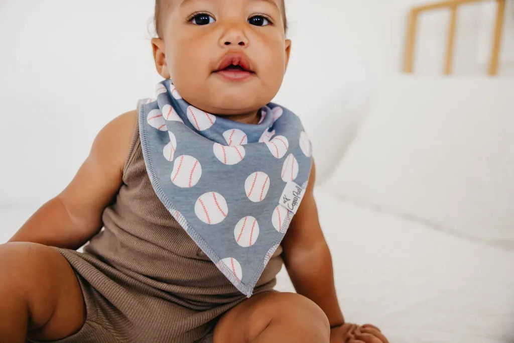 Copper Pearl - Bandana Bib (4 pack) - Slugger