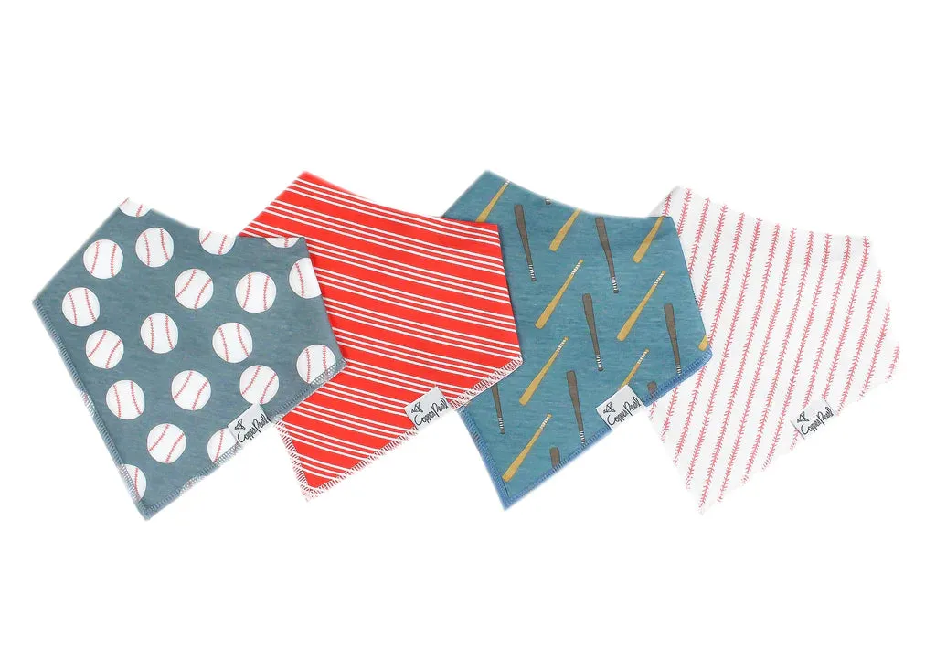 Copper Pearl - Bandana Bib (4 pack) - Slugger