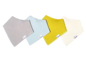 Copper Pearl - Bandana Bib (4 pack) - Stone