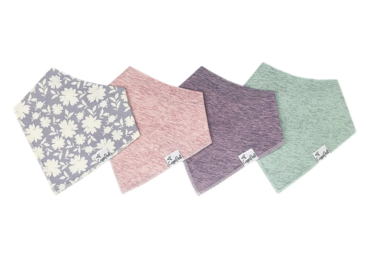 Copper Pearl Bandana Bib 4pk