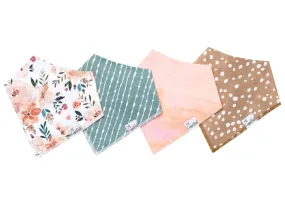 Copper Pearl Bandana Bib 4pk