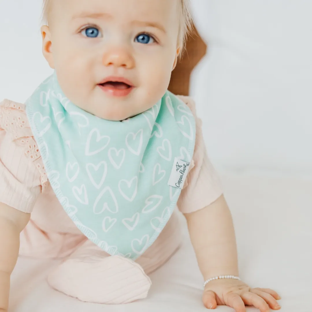 Copper Pearl Bandana Bibs / Cheery
