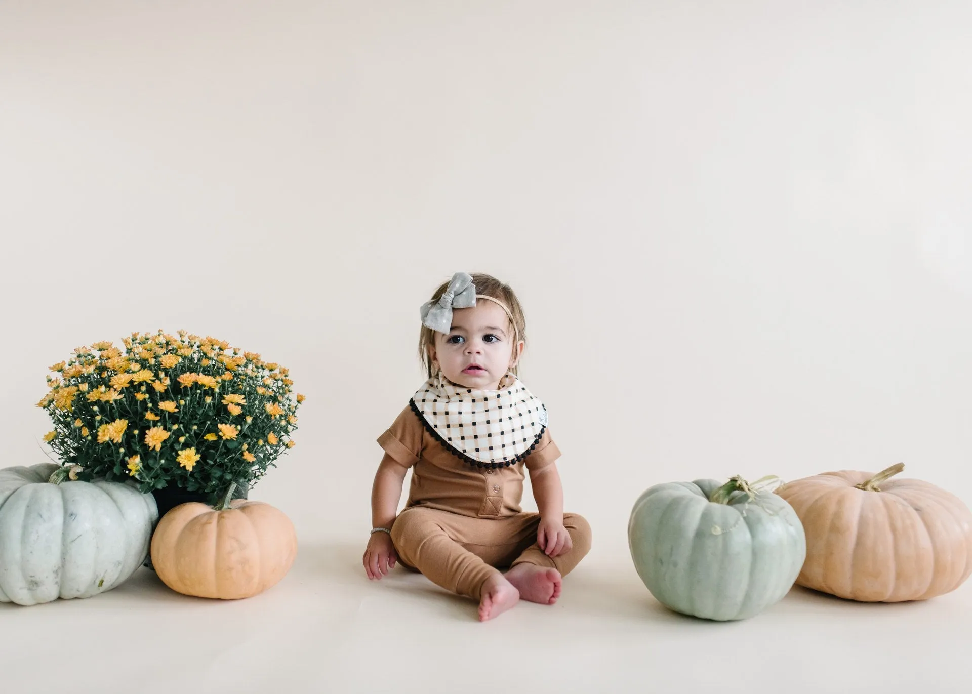Copper Pearl Casper Fashion Bib Set