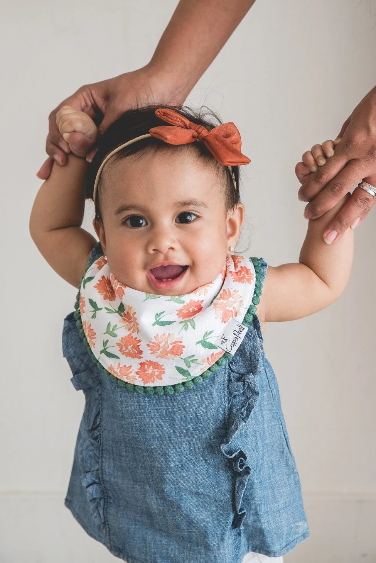 Copper Pearl Hazel Fashion Bib Set