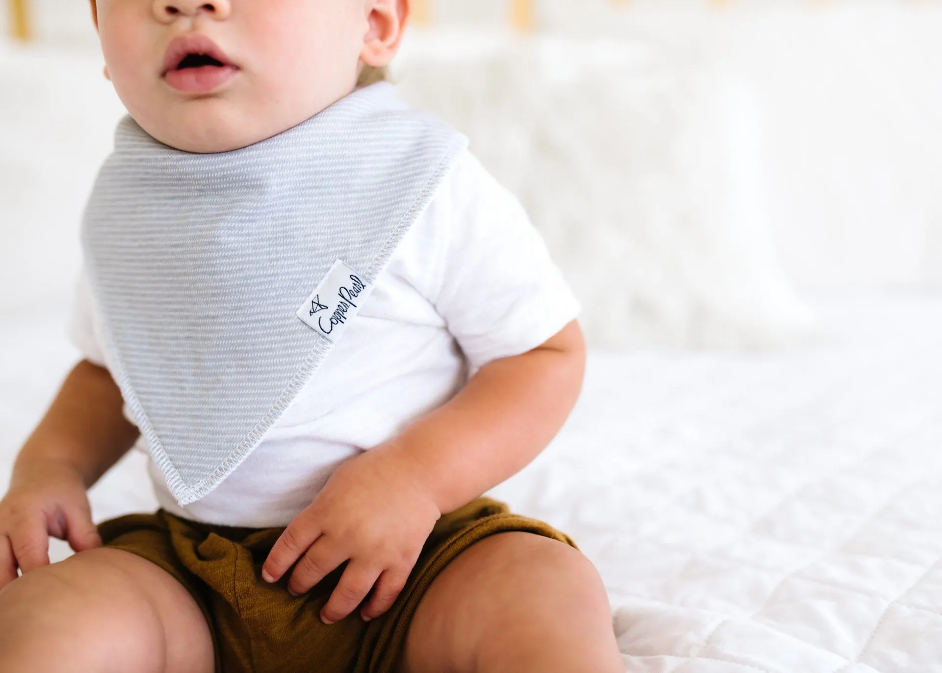 Copper Pearl Lennon Bandana Bib Set