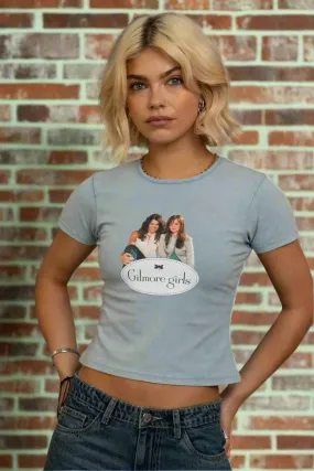 Daisy Street Gilmore Girls Washed Baby Tee