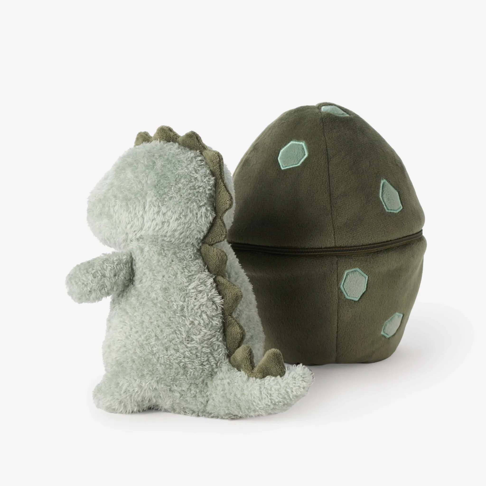 Dino and Egg Plush Activity Toy