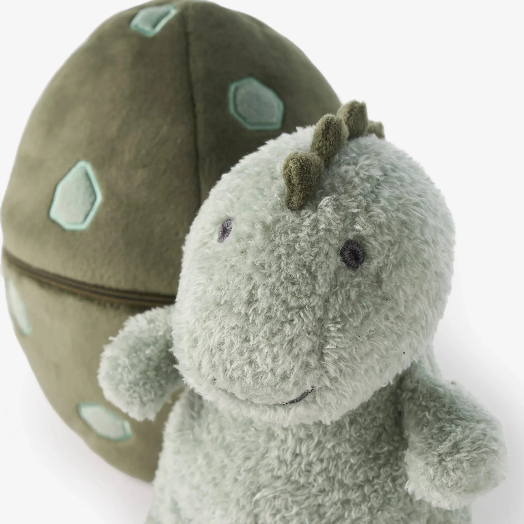 Dino and Egg Plush Activity Toy