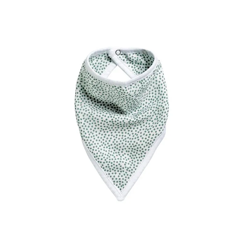 Eddy & Moss - Bandana Bib - Speckles Sea Foam
