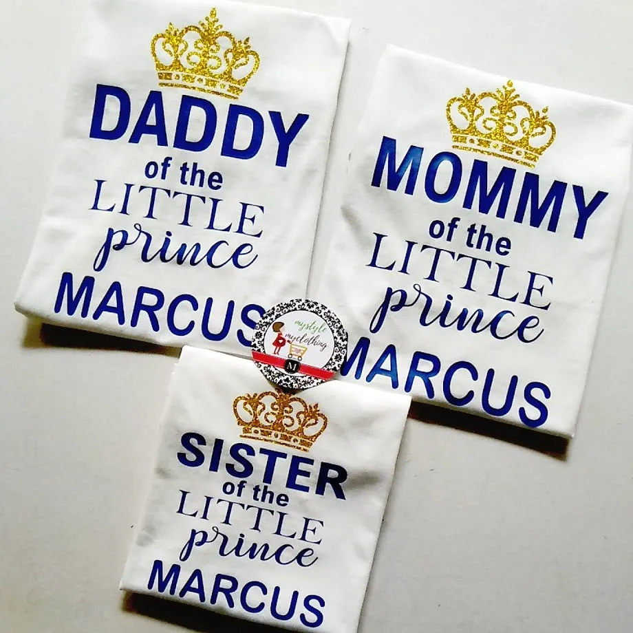Family Set Shirt - Royalty