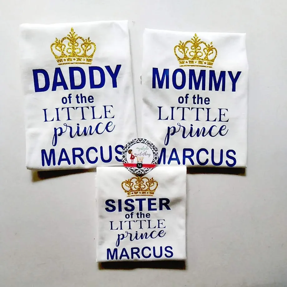 Family Set Shirt - Royalty