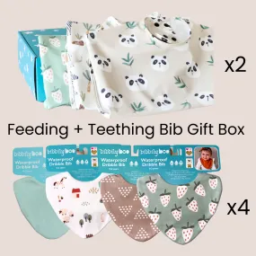 Feeding   Teething Bib Gift Box