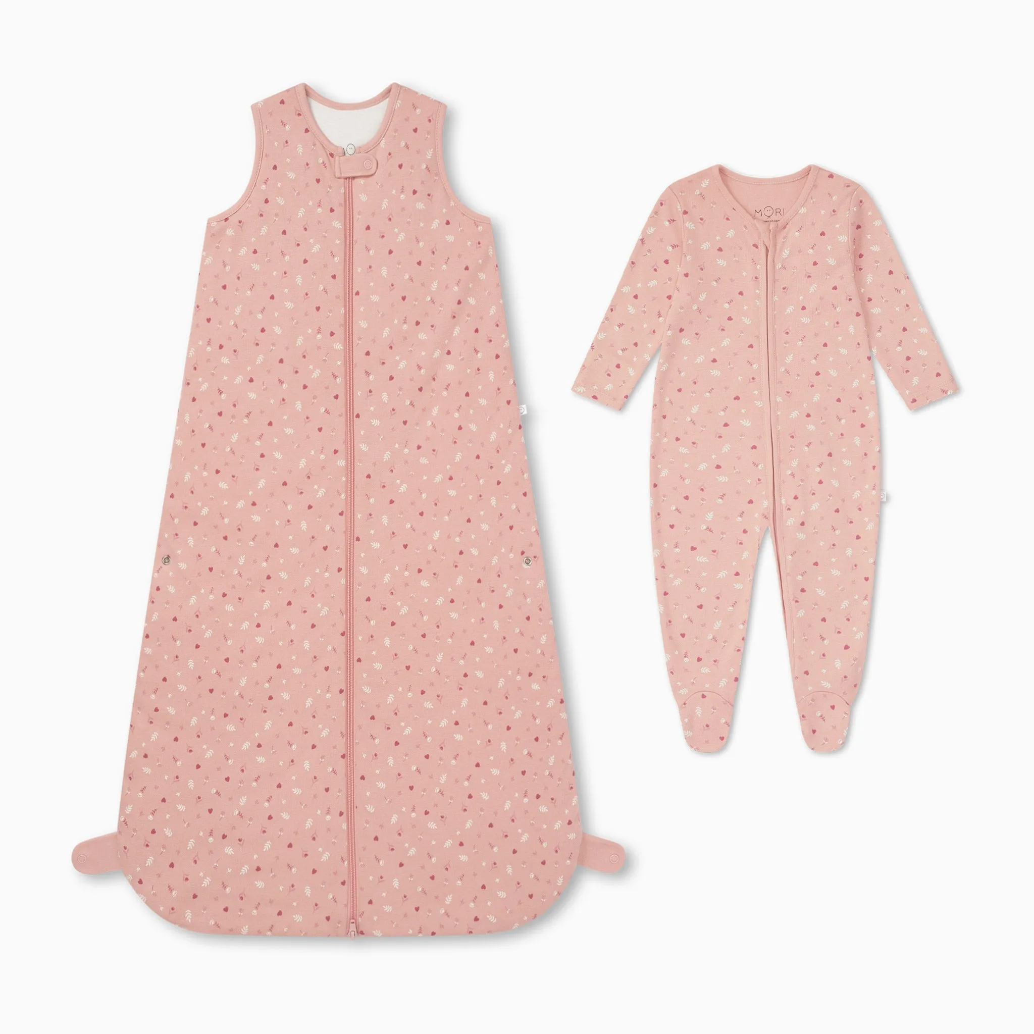 Floral Front Opening Bedtime Set 1.5 TOG