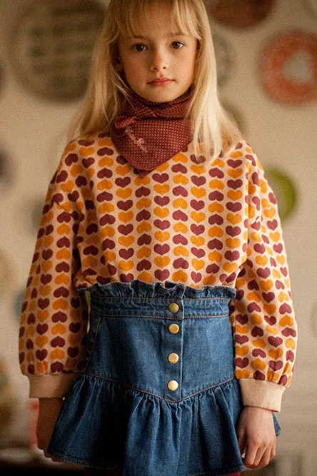 Girls Sweatshirt Louis Louise Sweet Peace