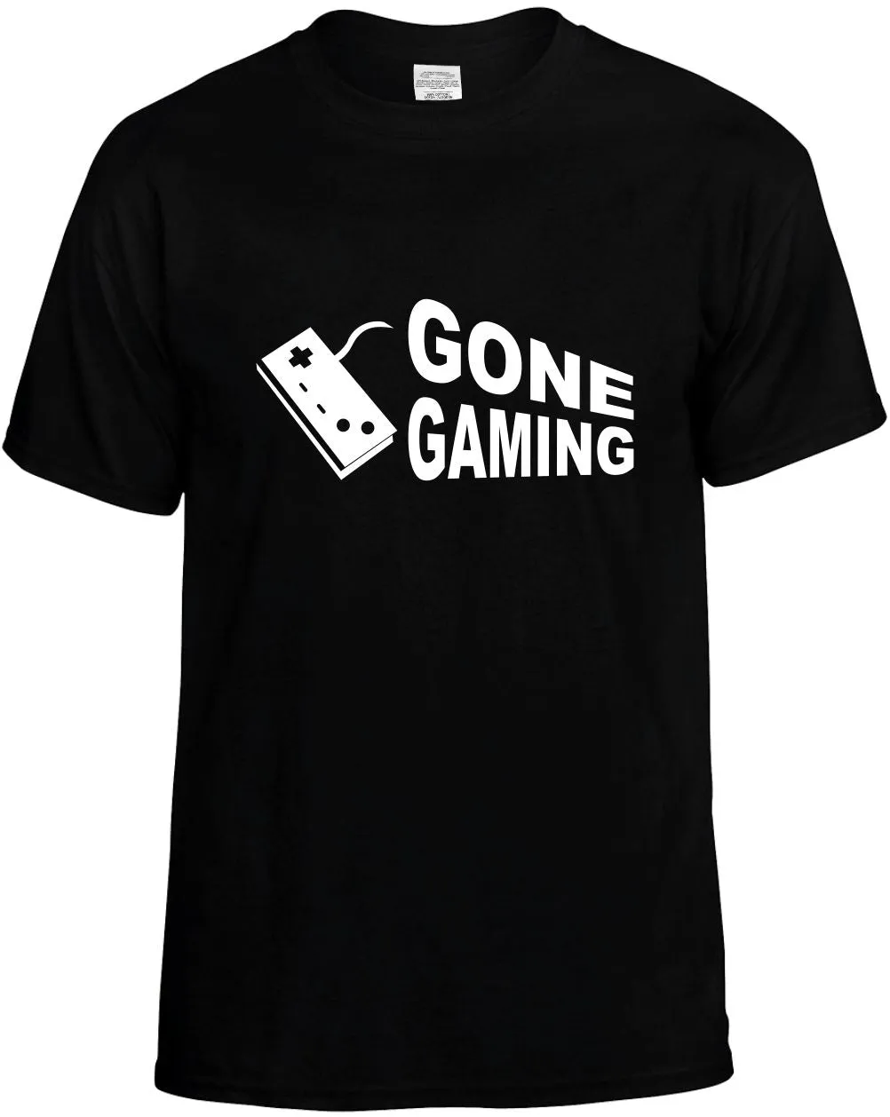 Gone Gaming Cool Hobby Gamer Unisex T-Shirt Novelty Graphic Tee Shirt