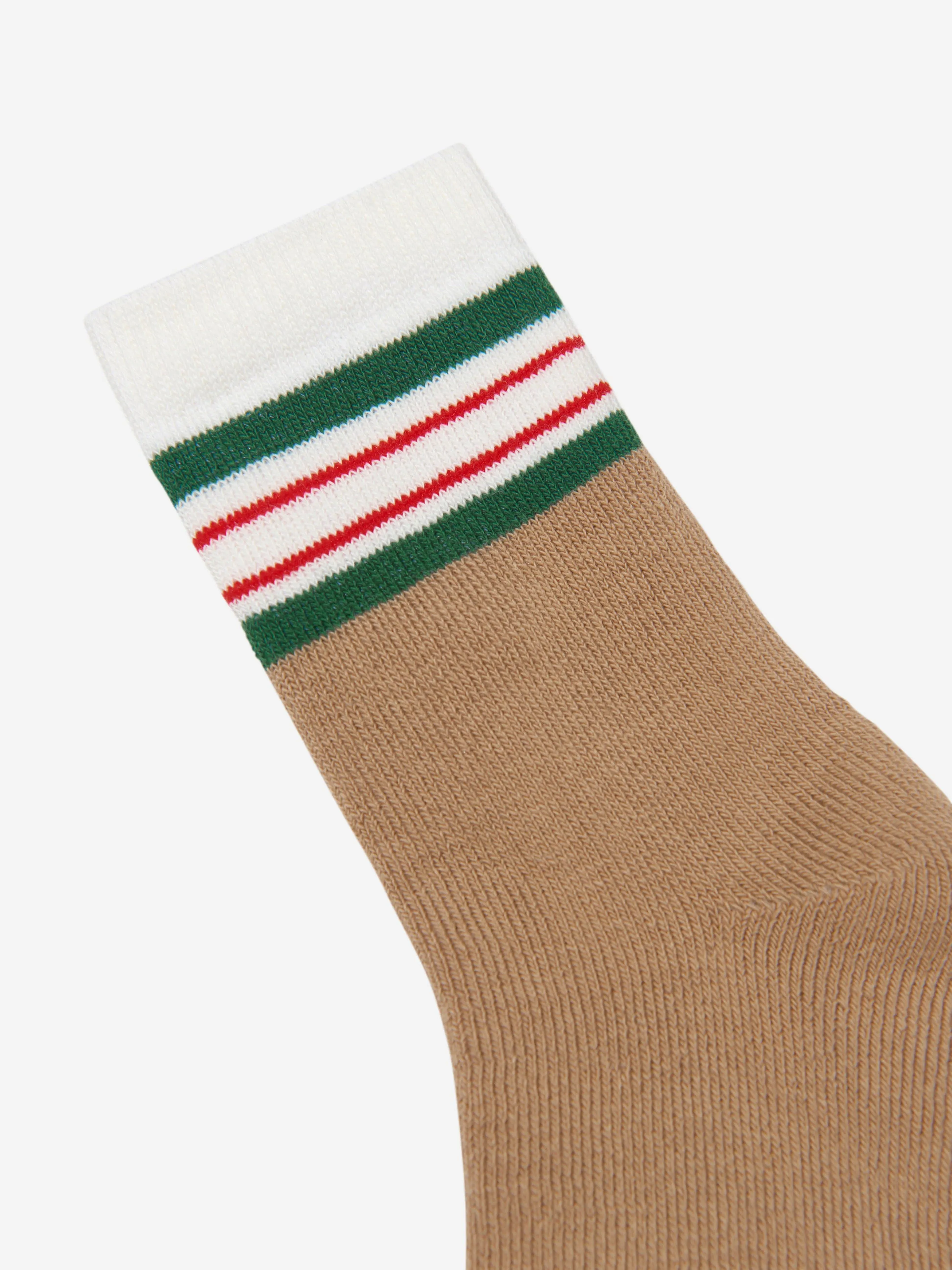 Gucci Baby Interlocking G Socks in Brown