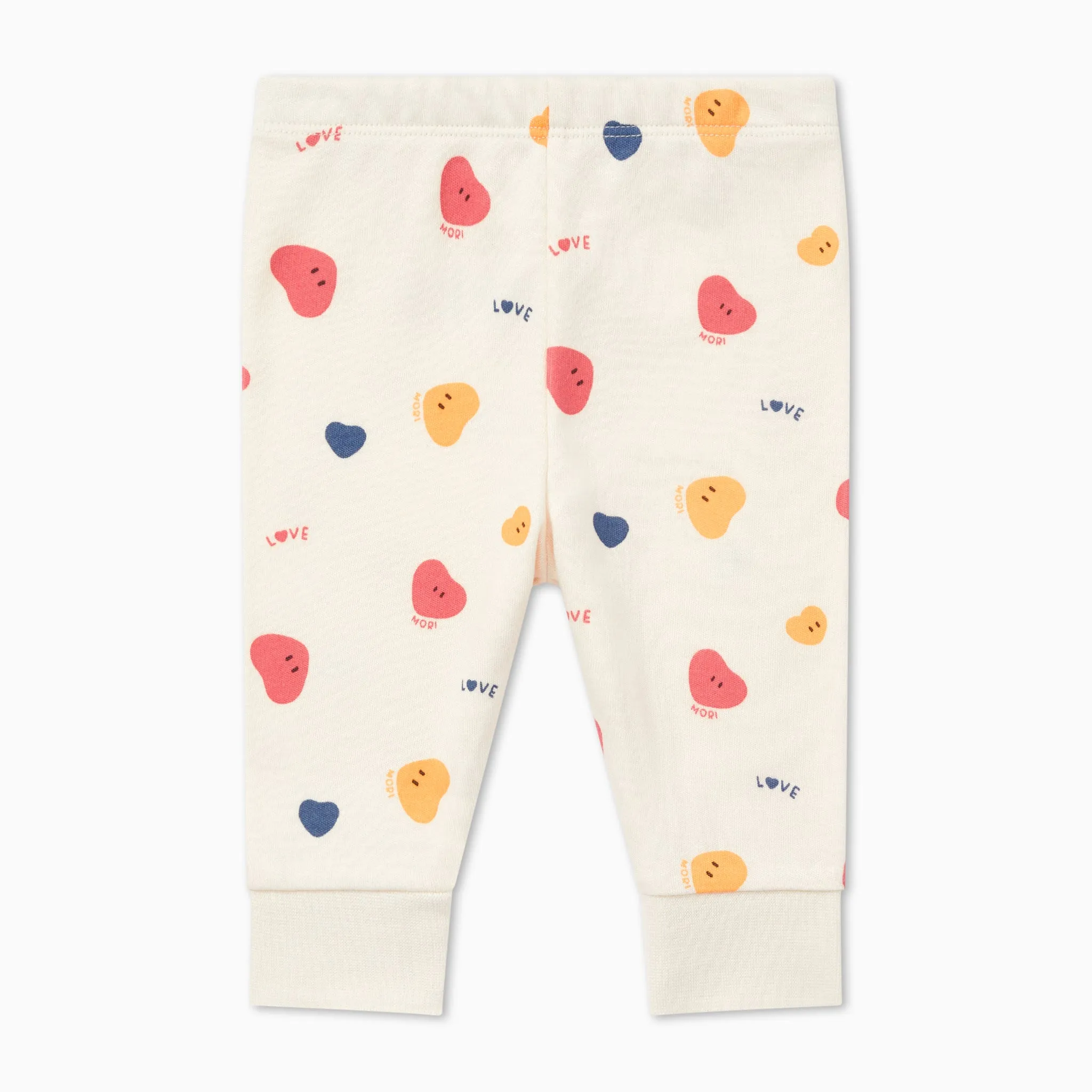 Heart Print Pajama Set