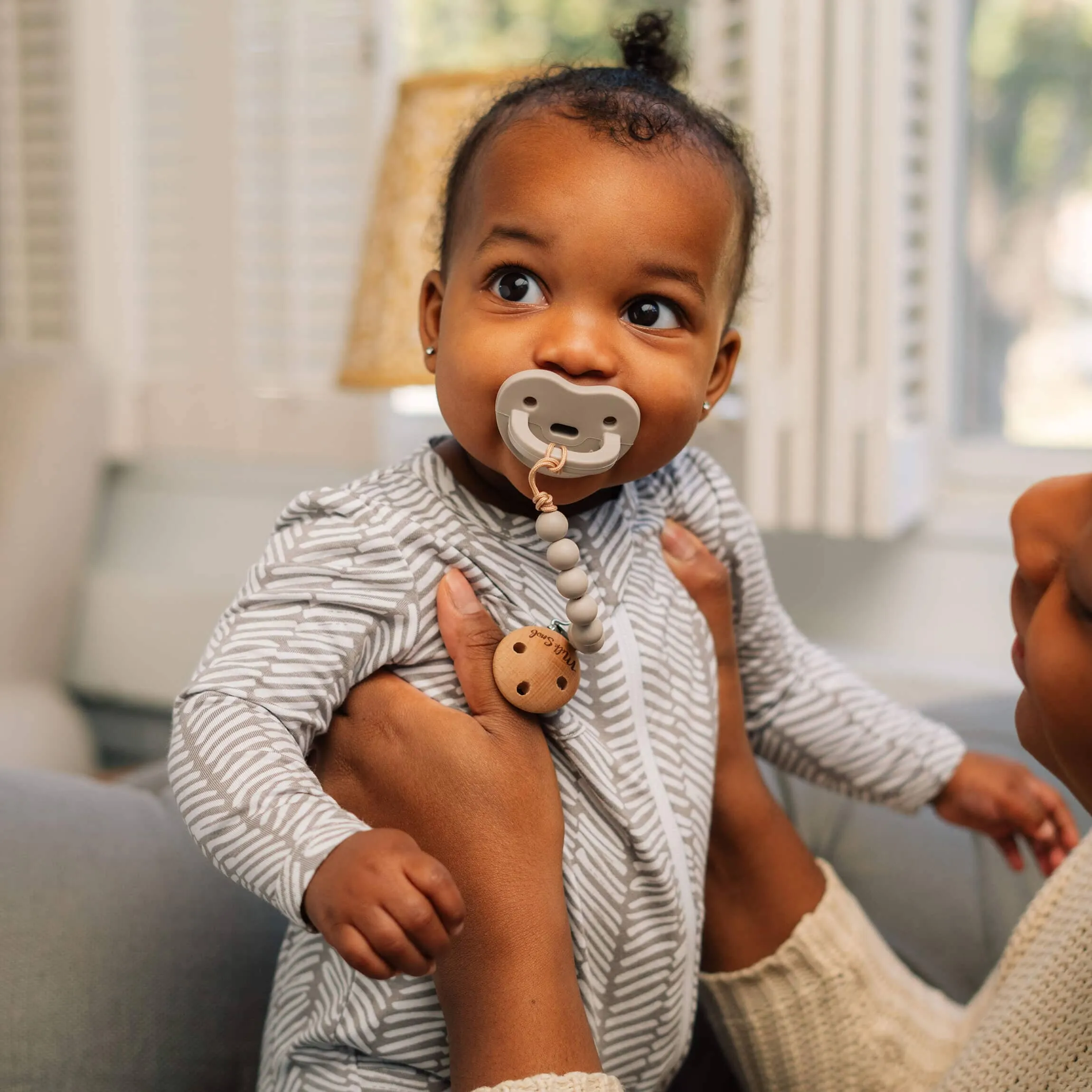 Herringbone Footed Jammies by Milk Snob