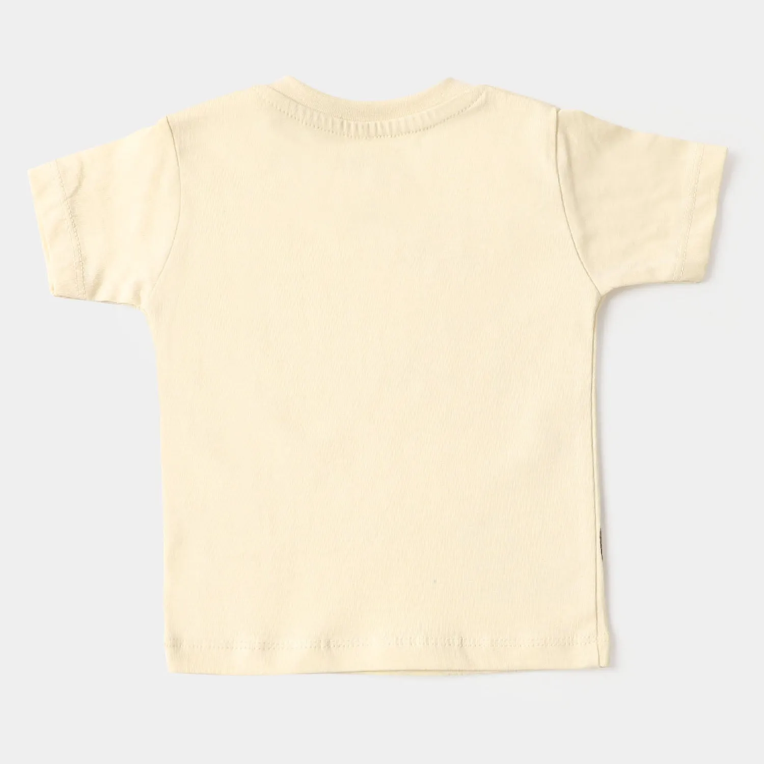 Infant Boys Cotton Set 2 PC Adventure & Tiger - Light Grey