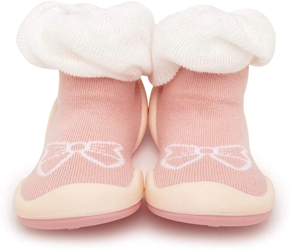 Komuello Baby Shoes - Bow / White