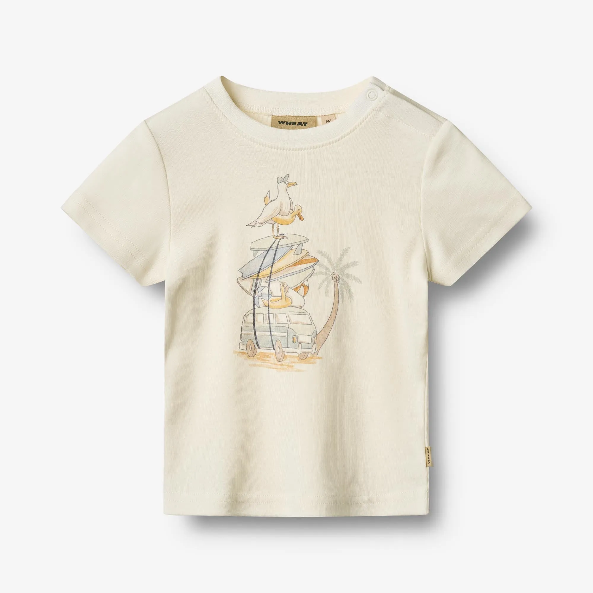 Kortærmet T-Shirt Ricco - ivory