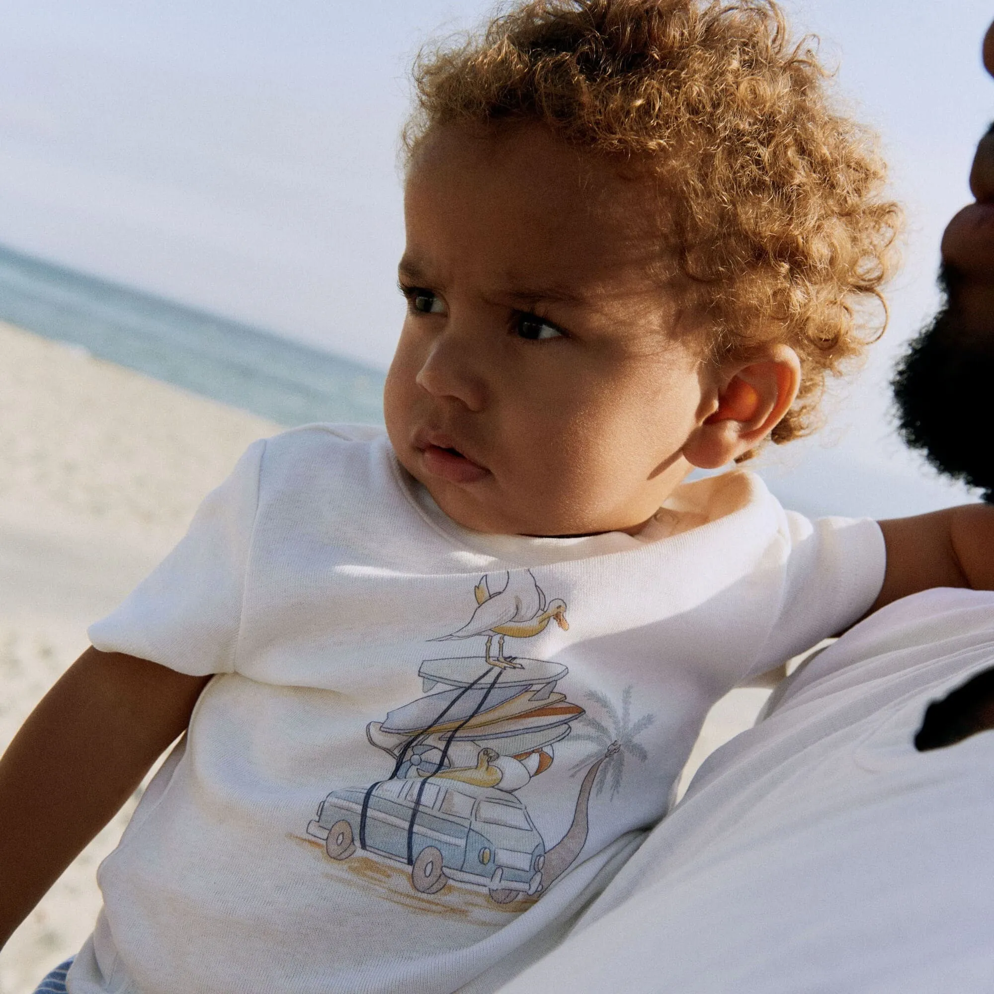 Kortærmet T-Shirt Ricco - ivory