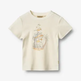 Kortærmet T-Shirt Ricco - ivory
