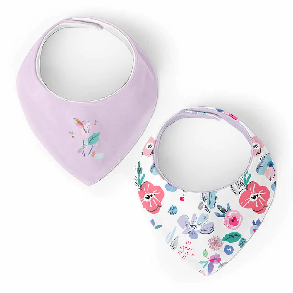 Kushies DribbleBib 2-Pack Bandana Bibs
