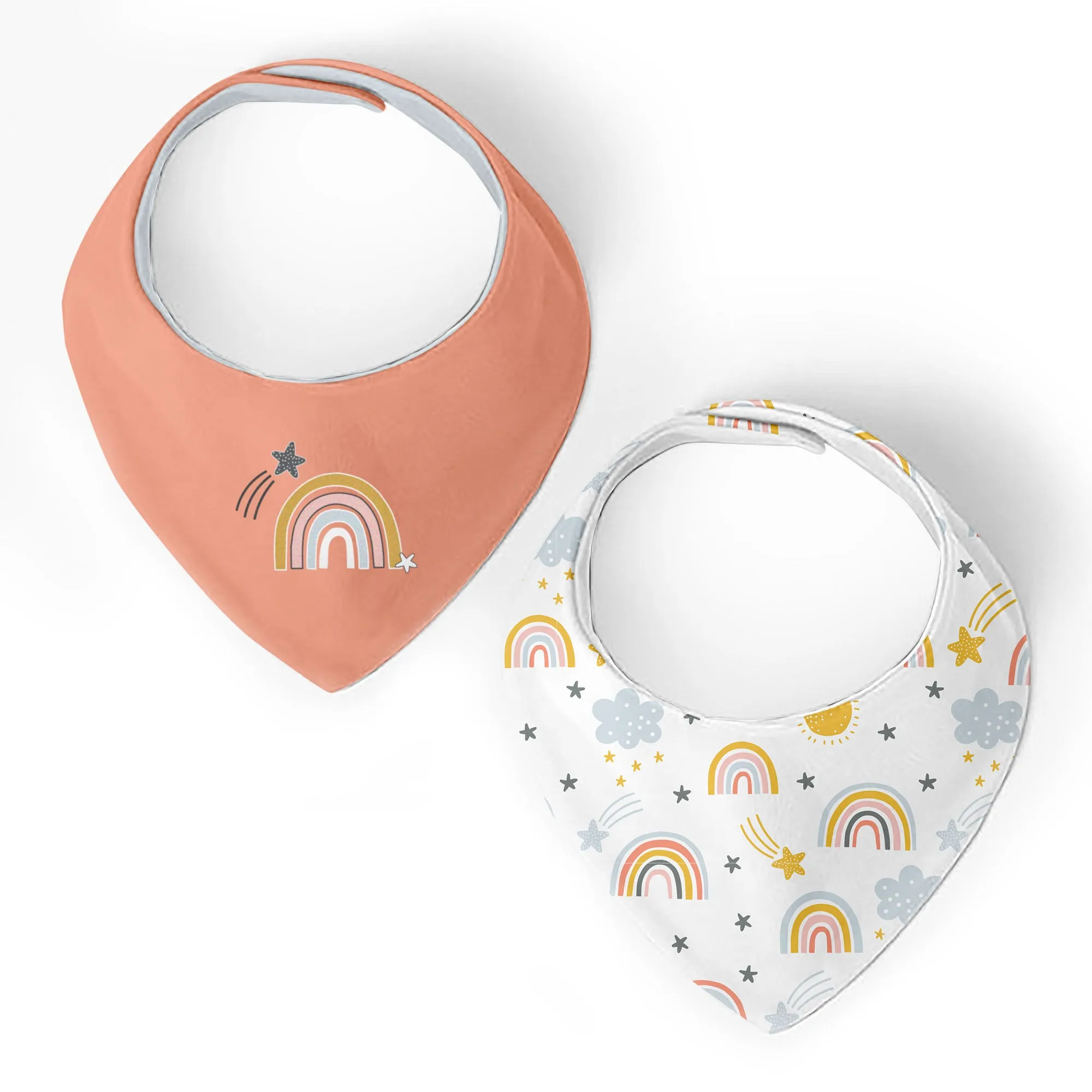 Kushies DribbleBib 2-Pack Bandana Bibs