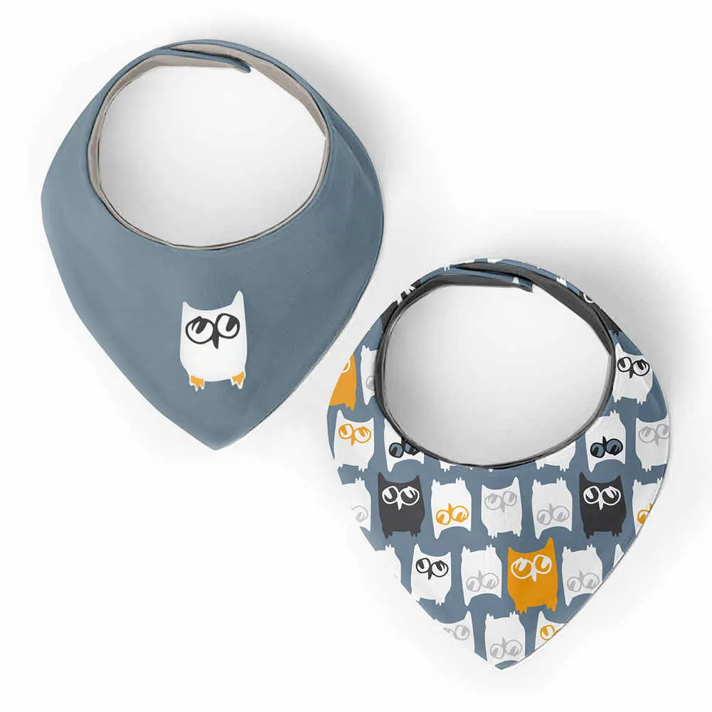 Kushies DribbleBib 2-Pack Bandana Bibs