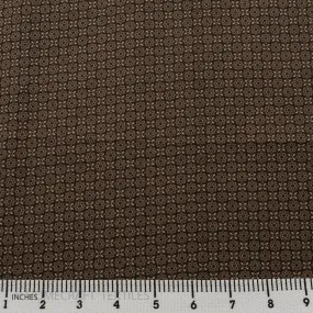Maroon Mini Geometric Cotton Print