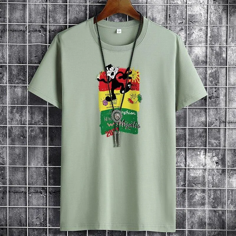 Men's Casual Gothic T Shirts