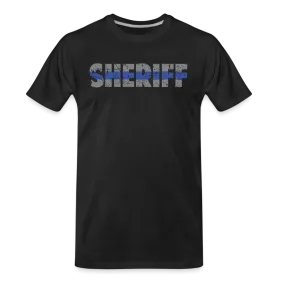 Men's Premium T-Shirt - Sheriff Blue Line