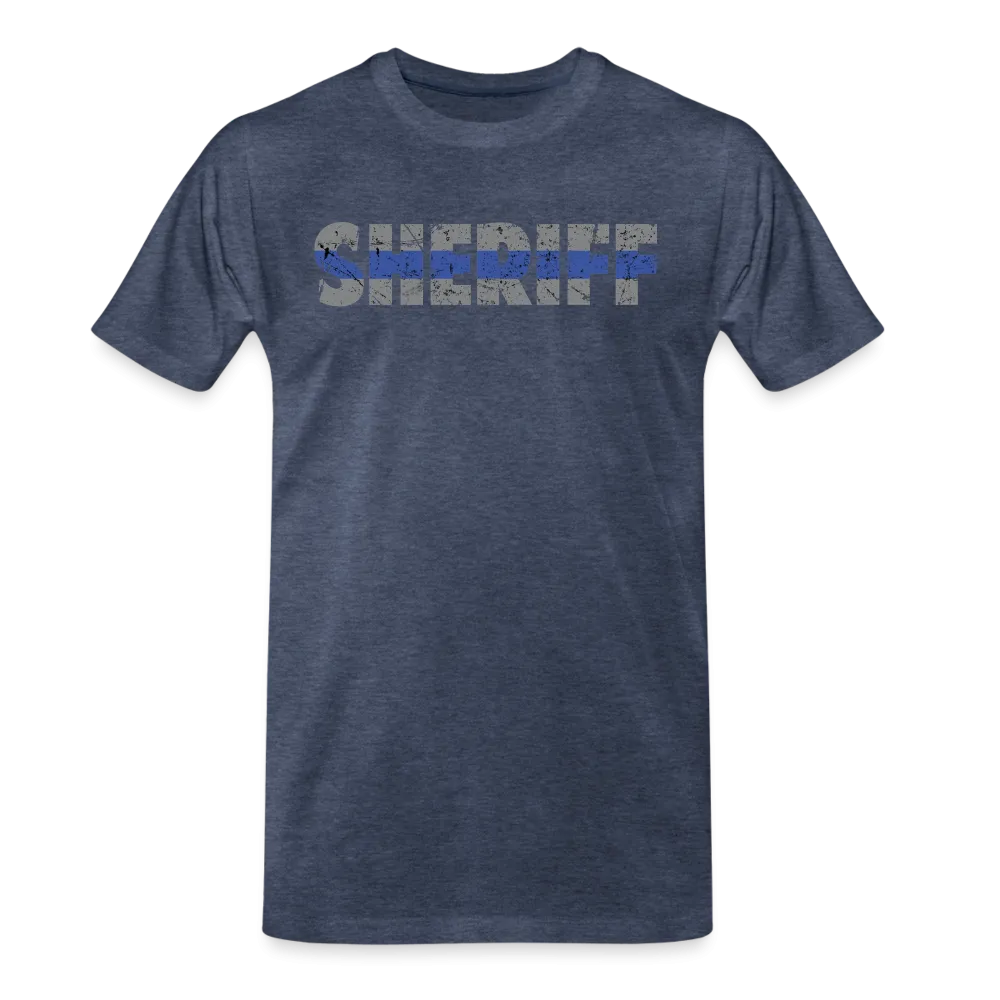 Men's Premium T-Shirt - Sheriff Blue Line