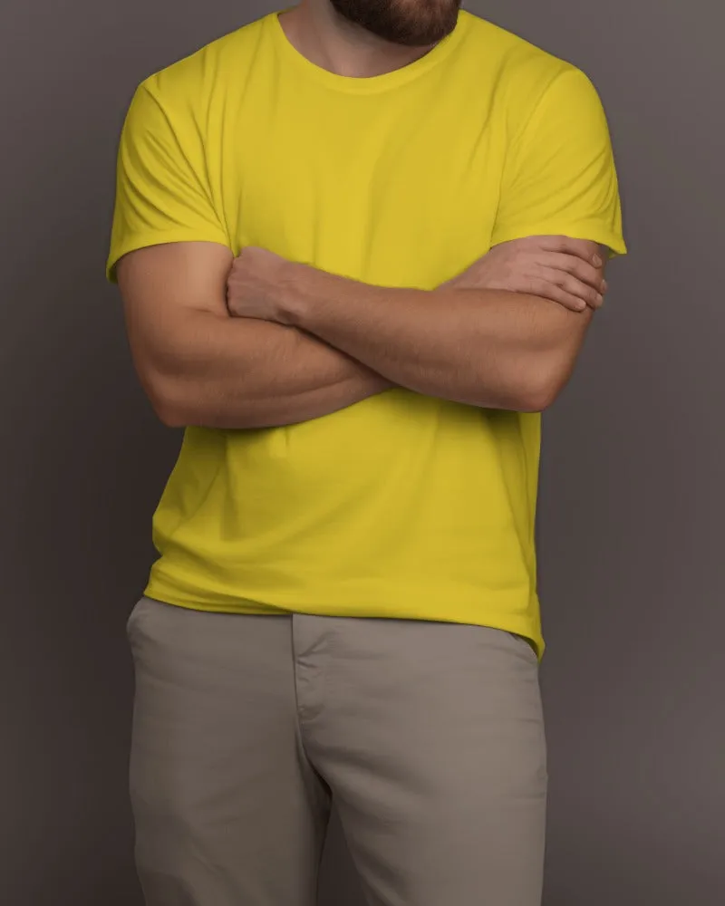 Men's Solid Tees H/S