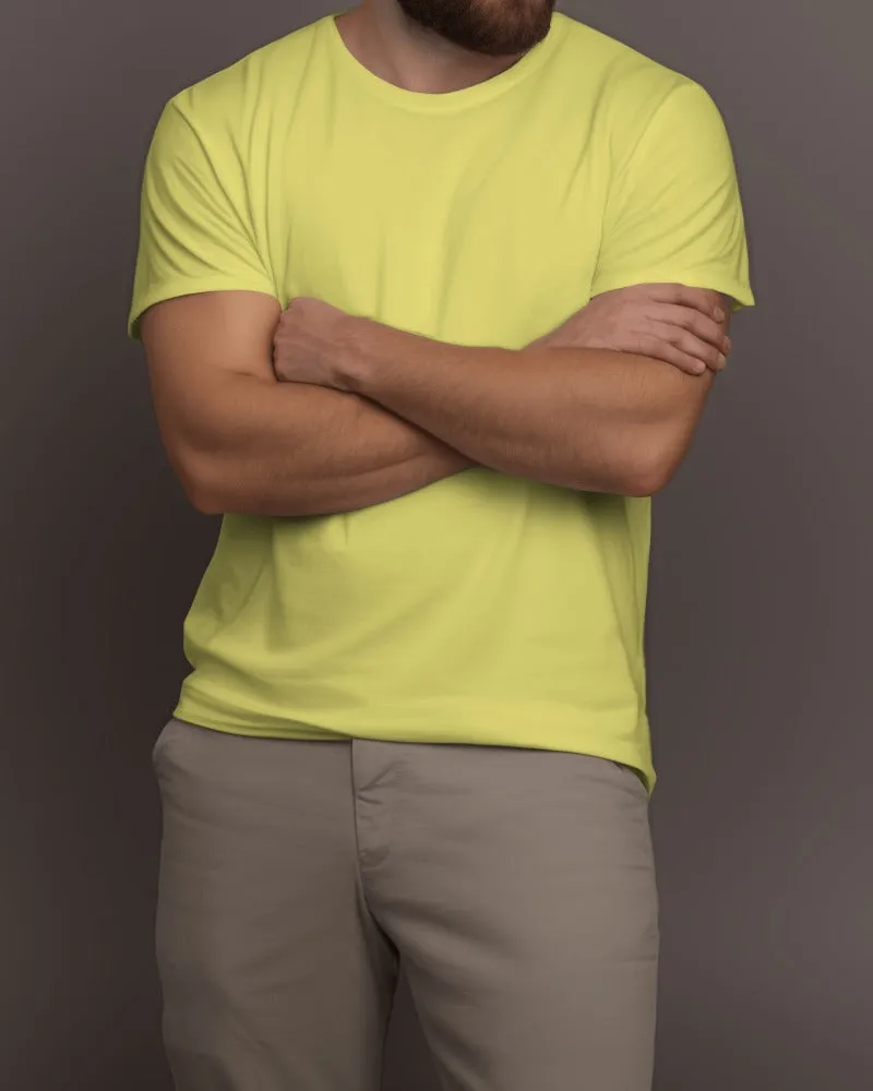 Men's Solid Tees H/S