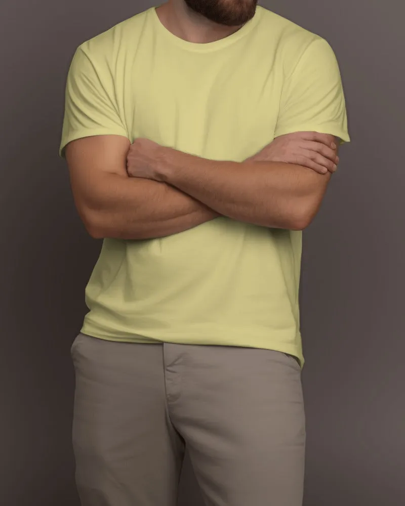 Men's Solid Tees H/S