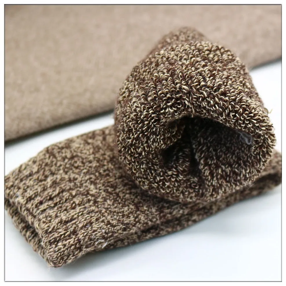 Men's Super Thick High Quality Wool Winter Socks - 3 Pack