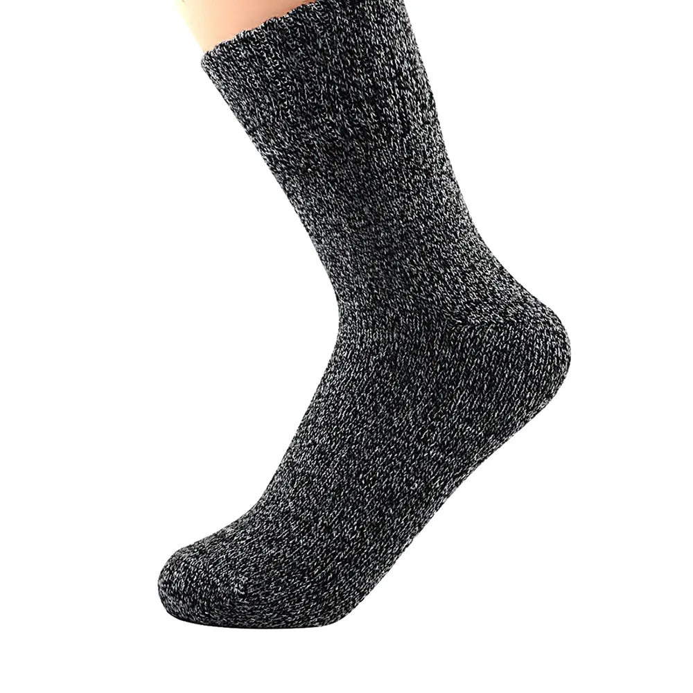 Men's Super Thick High Quality Wool Winter Socks - 3 Pack