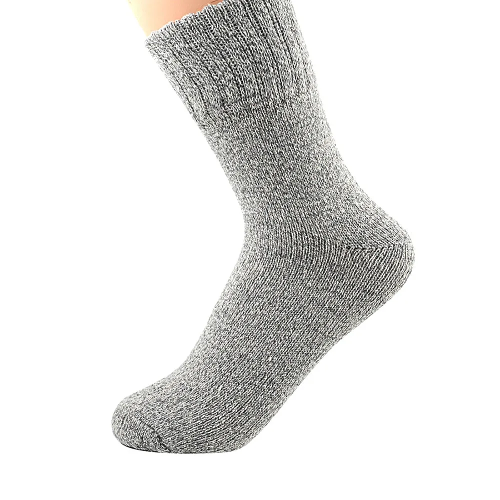 Men's Super Thick High Quality Wool Winter Socks - 3 Pack
