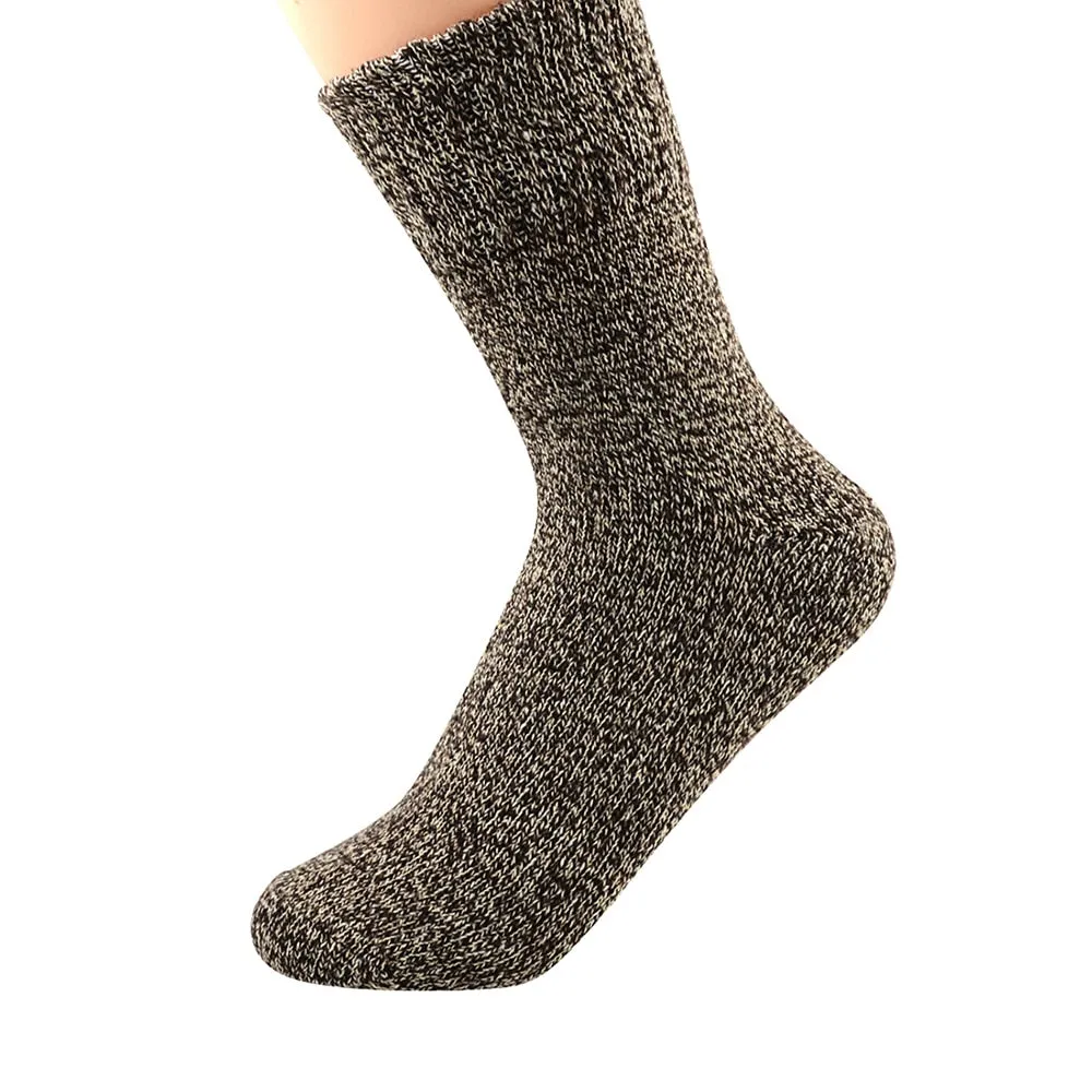 Men's Super Thick High Quality Wool Winter Socks - 3 Pack