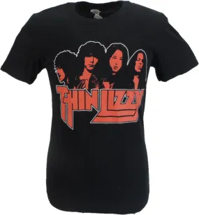 Mens Thin Lizzy Band Shot Officially Licensed T Shirts