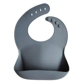 Mushie Silicone Baby Bib - Tradewinds