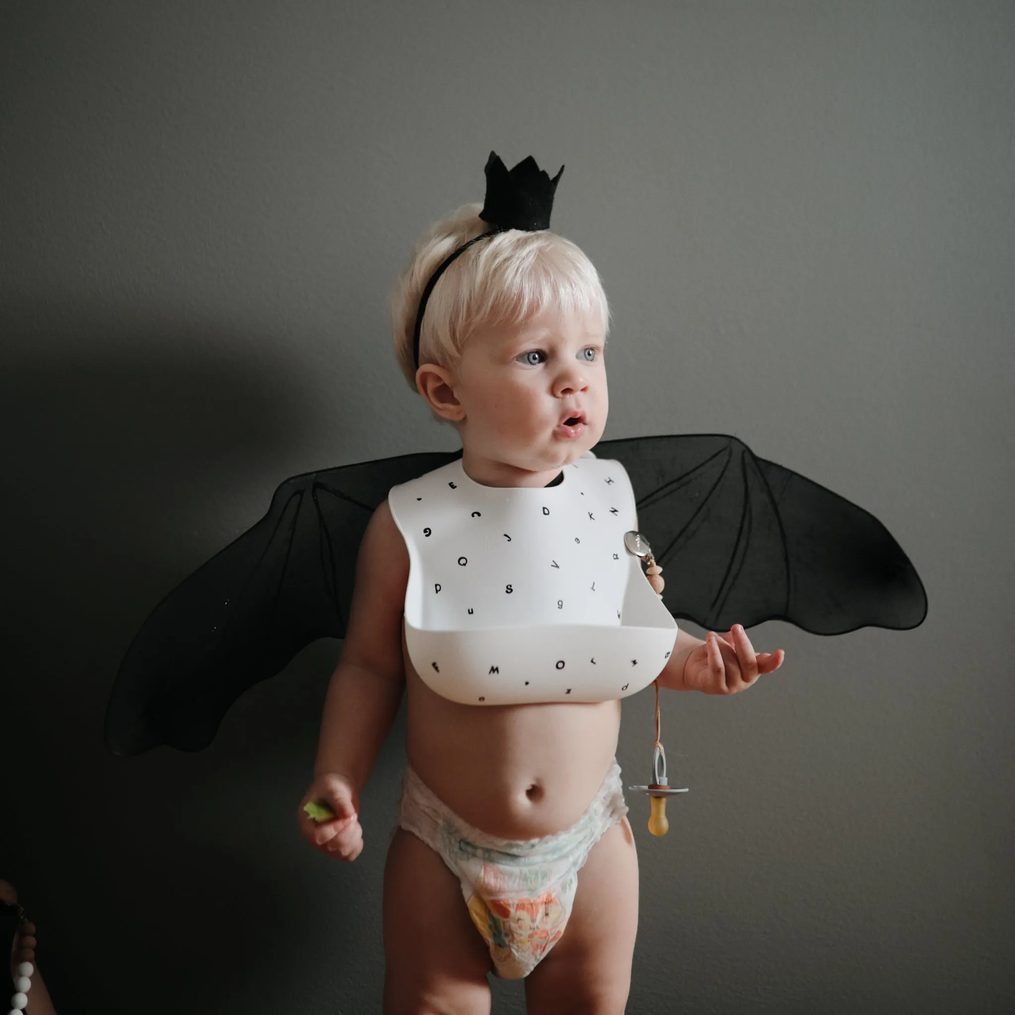 Mushie Silicone Baby Bib