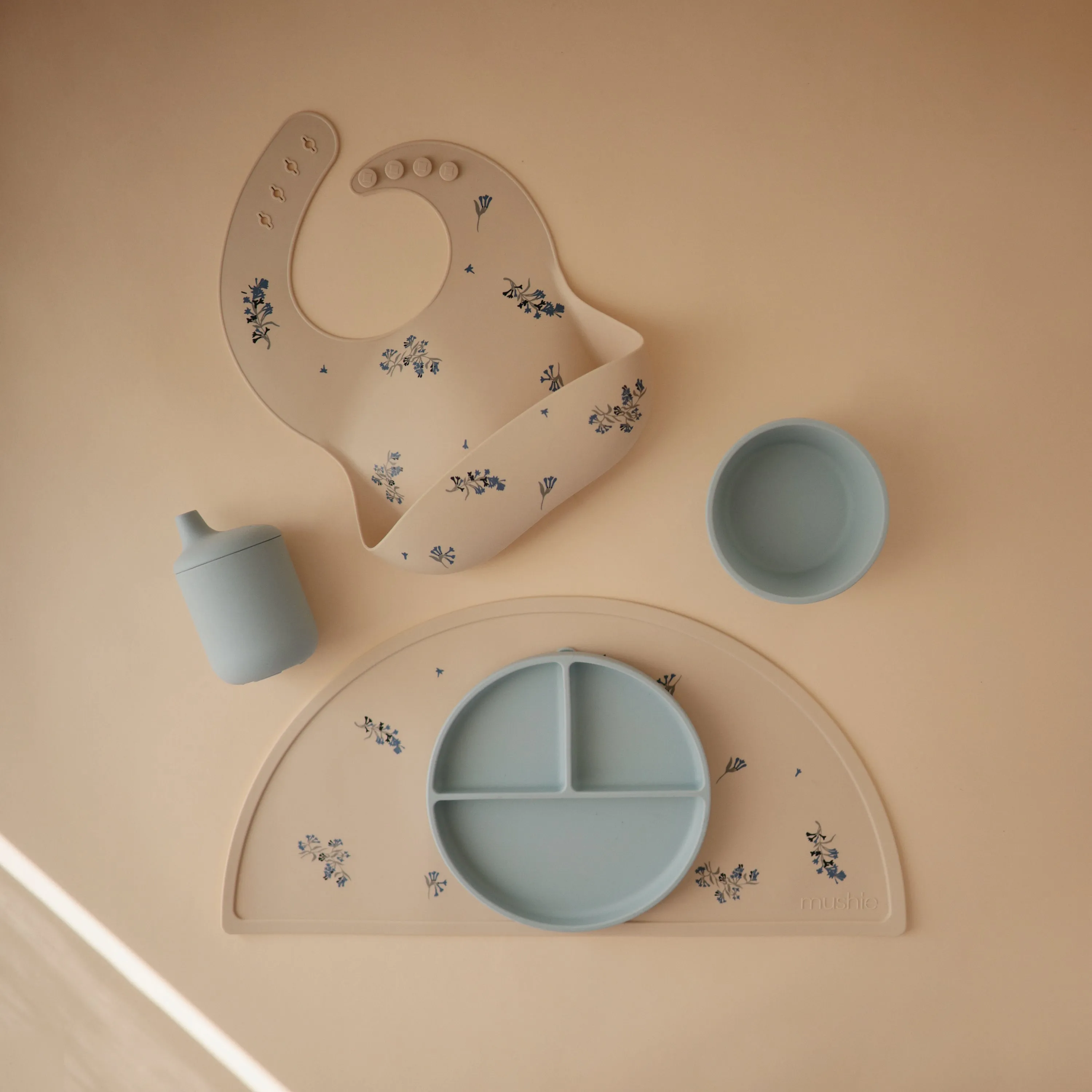Mushie Silicone Baby Bib