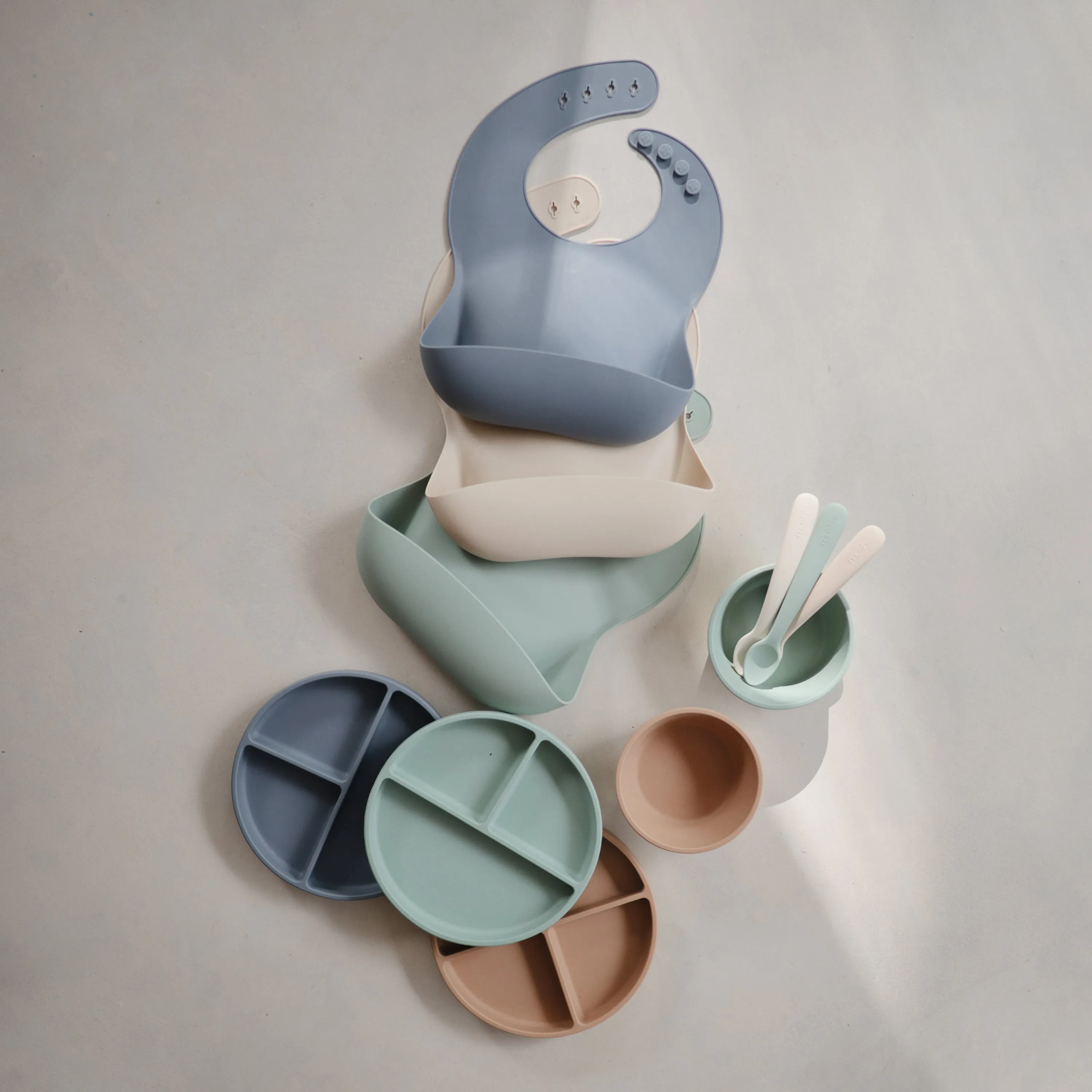 Mushie Silicone Baby Bib